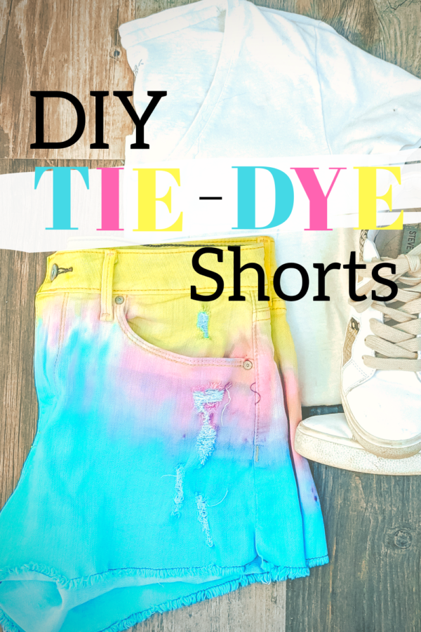 DIY Tie-Dye Shorts • Alicia Renee